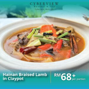 Hainan Braised Lamb in Claypot