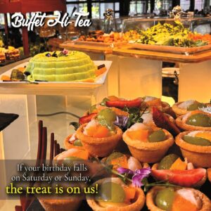Buffet Hi tea EDM 2026